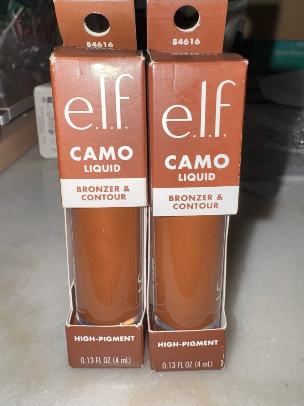 Camo liquid bronzer & contour - set of 2